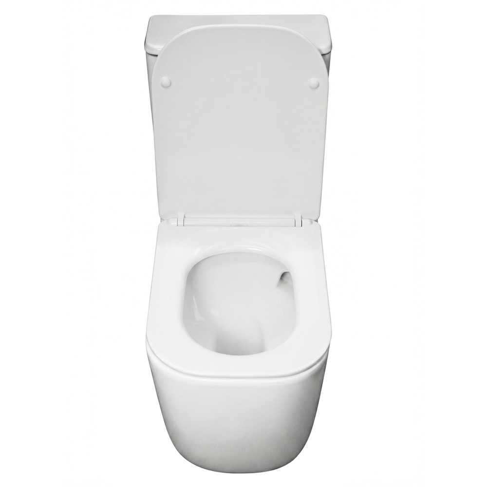 Унитаз-компакт безободковый WAVE КОСМОС/COSMO Торнадо1.0 гор,ниж,2-кн.арм,дюро,м/л,быстр