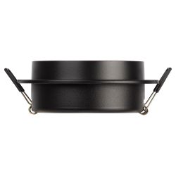 Светильник встраиваемый ЭРА KL115 BK под лампу GX53 черный