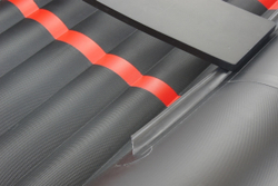 Надувная ПВХ-лодка BADGER Air Line 390, Серый