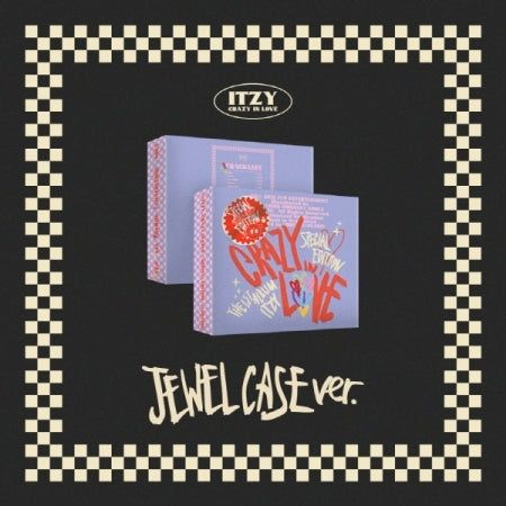 Альбом ITZY - CRAZY IN LOVE 1st Album Special Edition JEWELCASE Version