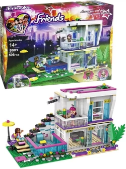 Конструктор Френдс Поп-звезда: Дом Ливи 596 деталей 8601