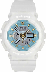 Японские наручные часы Casio Baby-G BA-110SC-7AER с хронографом