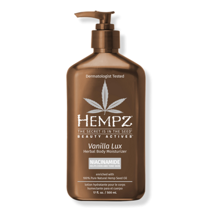 Молочко для тела HEMPZ Vanilla Lux Herbal Body Moisturizer 500 мл