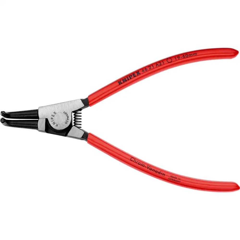 Щипцы для стопорных колец черненые 170 мм Knipex 46 21 A21