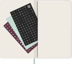 Еженедельник Moleskine PRECIOUS & ETHICAL MAMBA Large 130х210мм обложка экокожа 144стр бирюзовый (DSPRETK812WN3)