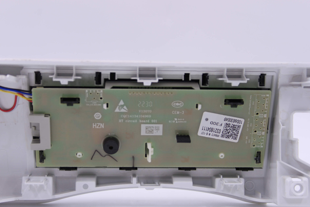Модуль индикации стиральной машины Haier HW60-BP10929A (В сборе с пластиком)