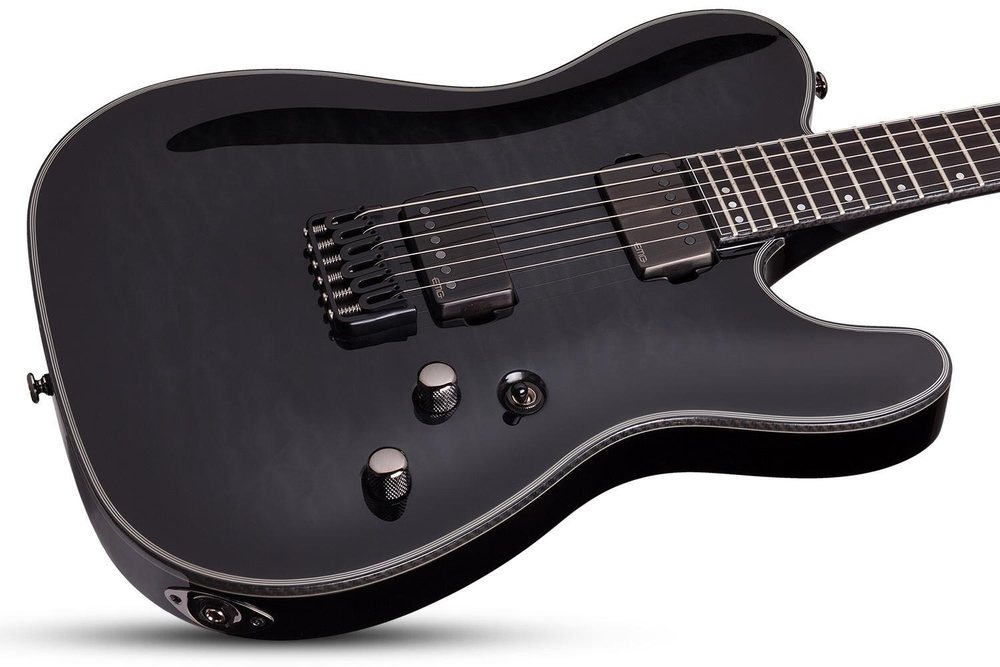 SCHECTER HELLRAISER HYBRID PT TRANS BLACK BURST