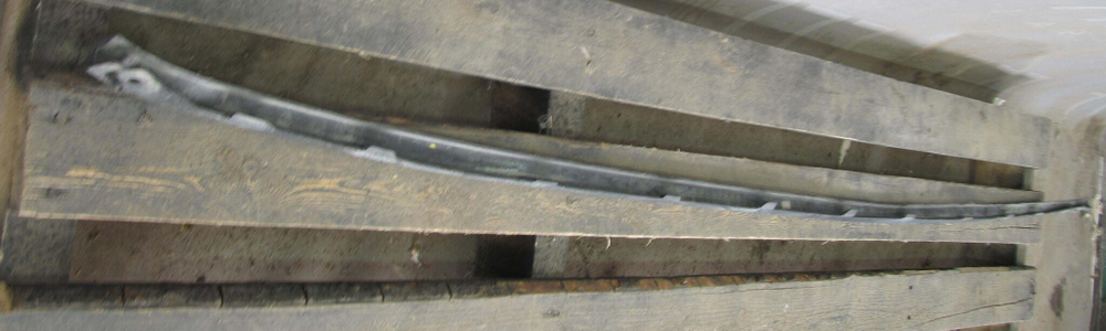 Спойлер переднего бампера Kia Sorento 3 Prime 17-20 Б/У Оригинал 86567C5500