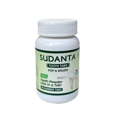 Таблетки для чистки зубов Суданта 60 таб. / Sudanta Tooth Tabs 60 tab