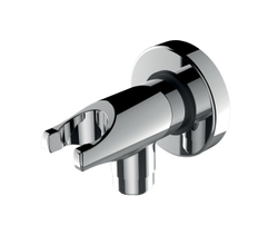 Bossini Apice душ ручной Ø31x241 мм, шланговое подсоединение со встроенным держателем, шланг Cromolux 1500 мм, цвет белый матовый