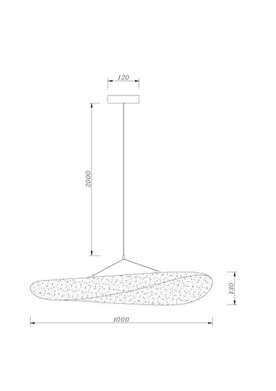 Подвесной светодиодный светильник Divinare Fiamma 5866/06 SP-35