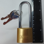 Навесной замок ABUS 55/40HB63 латунь