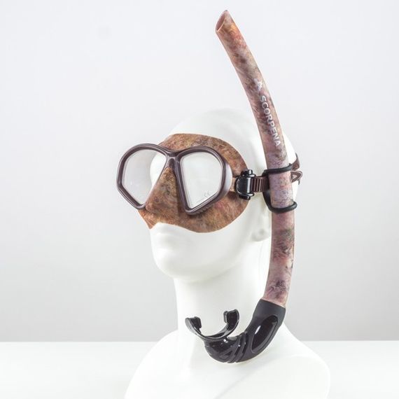 Маска Scorpena M2 Brown Camo Коричневый камуфляж