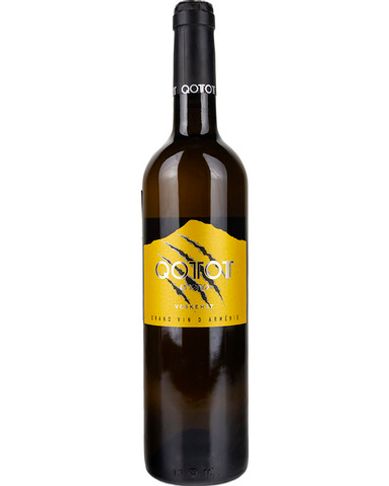 Вино Qotot Белое сухое 2017 г.у. 14,5% 0,75 л, Армения