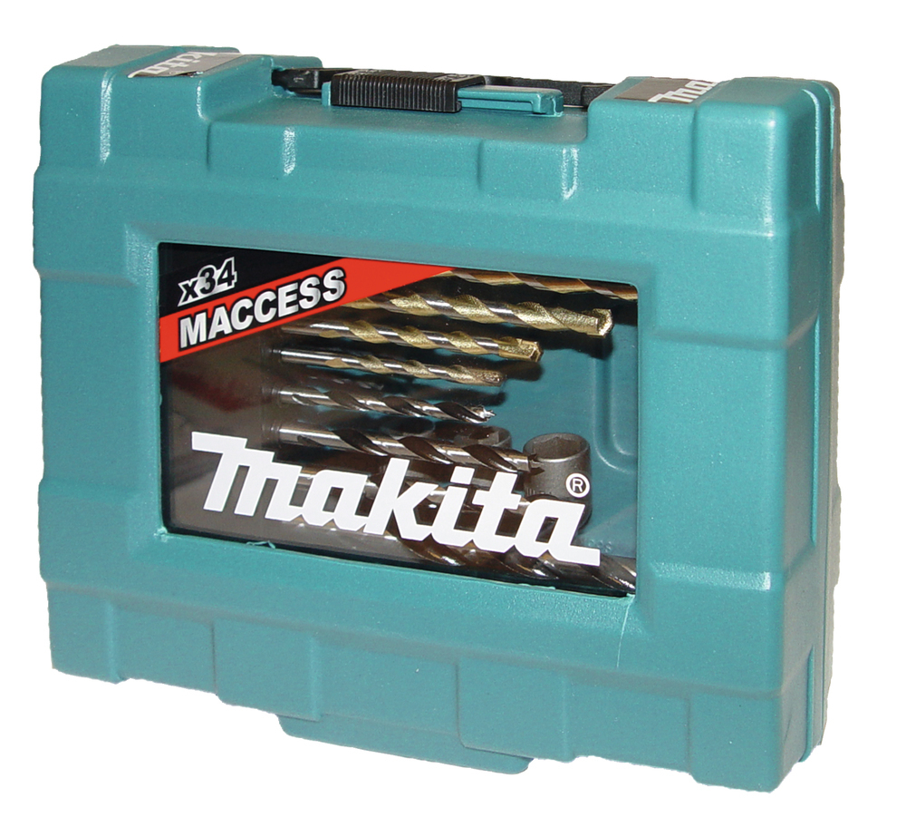 Набор насадок "Maccess", 34 шт. Makita D-36980 Maccess 34 шт.