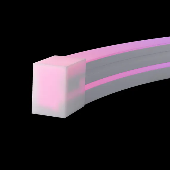 Гибкий неон 17х12 24В 17,8Вт/м IP67 5м Адресный (SPI) Цветной (RGB) Led Strip 432052