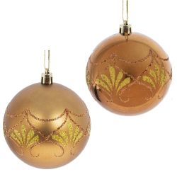 GAEM Набор из 12шт Украшение новогоднее "Шар", D 8 см, L35 W27 H8,5 см
