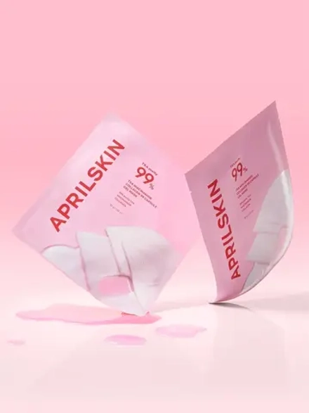 APRILSKIN Осветляющая гидрогелевая маска с транексамовой кислотой для сияния кожи TXA Pink Capsule Overnight Gel Mask 30 гр