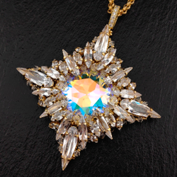 Набор для создания броши или кулона Кассиопея - Gold