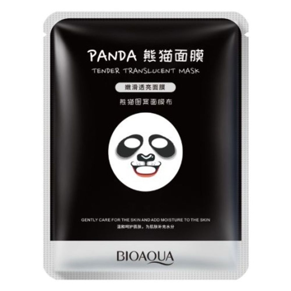 BIOAQUA PANDA Нежная маска-салфетка для лица, скидка