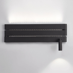 740647 Бра (светильник настенный) DIVE LED 55W 3500LM G ЧЕРНЫЙ 4000K