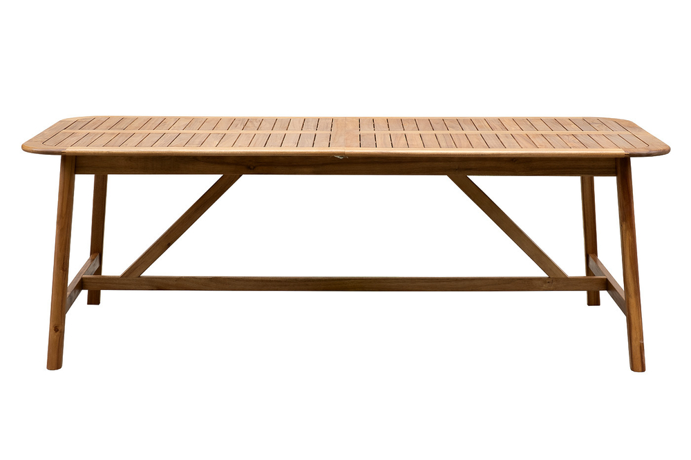 Стол из акации CALISTO раздвижной 219/278 см