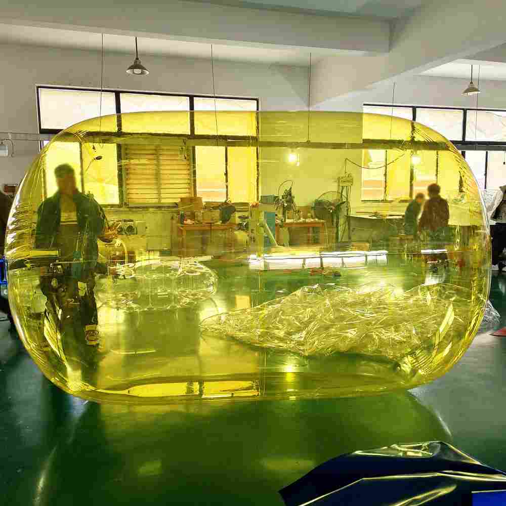 Водная труба "Жёлтая" ПВХ, 2,5*2*2 м