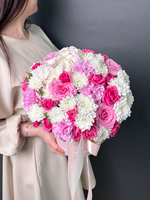 Цветы в коробке «Нежность»