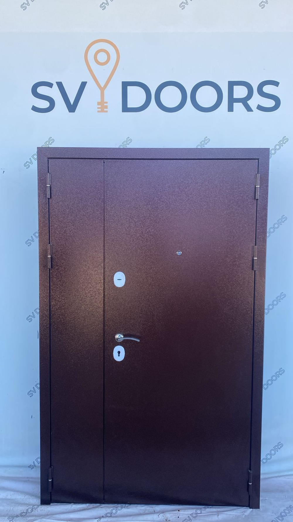 Дверь входная Леда двустворчатая