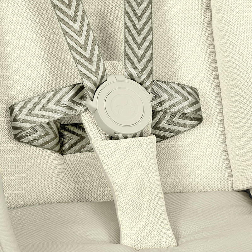 Коляска Cybex Talos S Lux TPE complete Aton B2 Dynamic Red 3 в 1 Seashell Beige с дождевиками