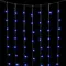 Светодиодный занавес 2*2 м., 400 синих LED ламп, облегченный, прозрачный провод ПВХ, LTC (PCL400NOT-10-2B)