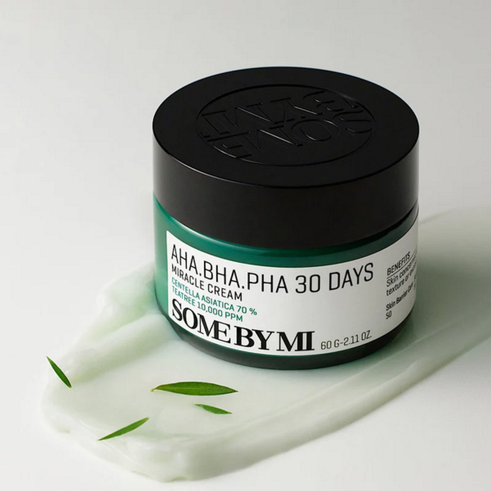 Восстанавливающий крем для проблемной кожи Some By Mi AHA-BHA-PHA 30 Days Miracle Cream, 60г