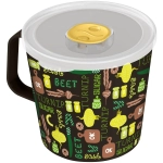 Контейнер-кружка 0,75л «IZI-GO» с крышкой черный