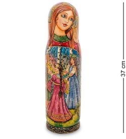 Народные промыслы МР-25/ 80 Футляр для бутылки «Три девицы»