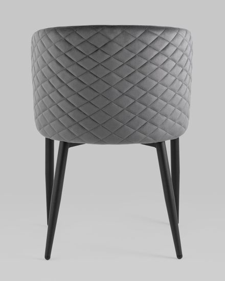 Стул Оскар велюр серый 4 шт