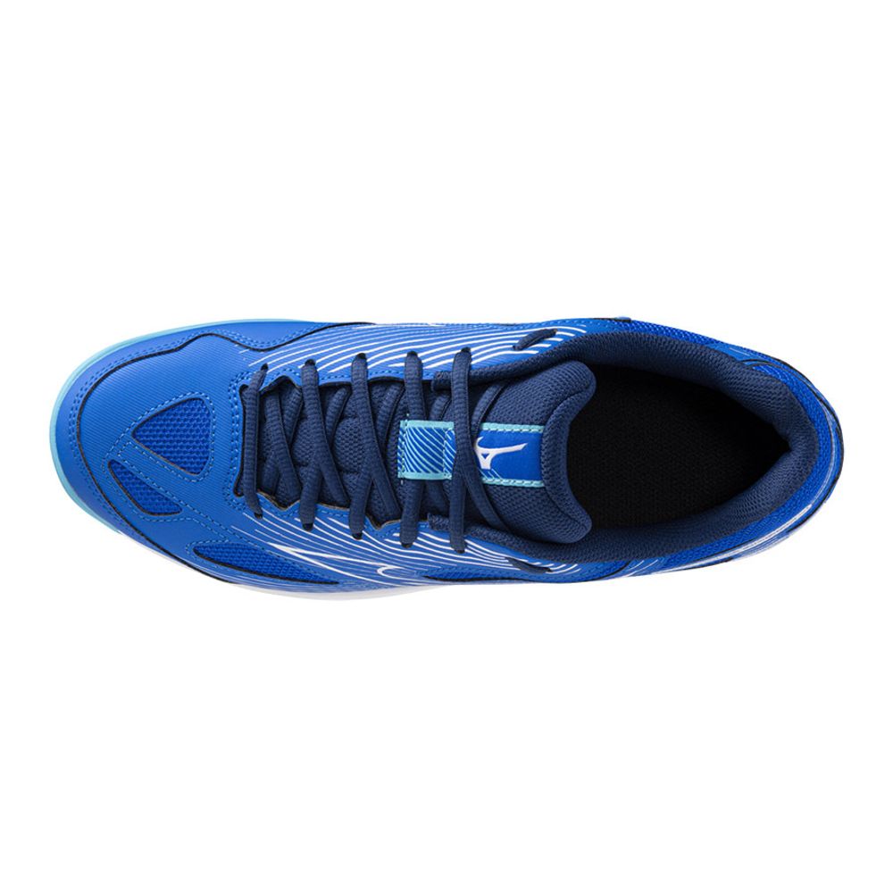Кроссовки волейбольные мужские MIZUNO Cyclone Speed 4 V1GA238001, р.UK9 (рос.42), синий
