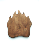 Деревянная шотница для подачи из кедра с 5 стопками