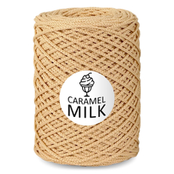 Шнур Caramel Milk, 3мм, 300м, 100% полиэфир (1 шт.)