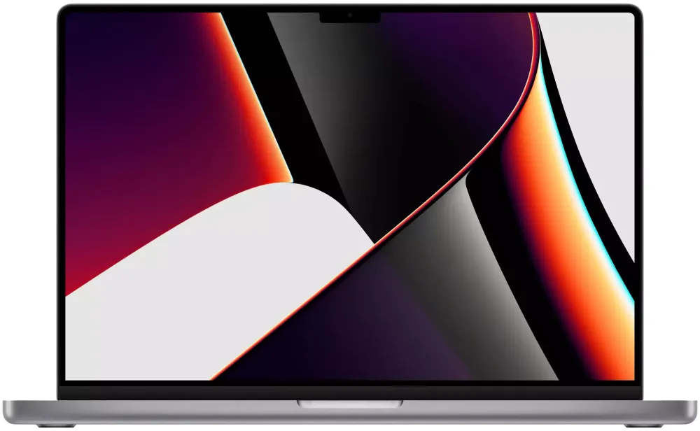 16.2&quot; Ноутбук Apple Macbook Pro 16 (2021) 3456×2234, Apple M1 Pro, RAM 16 ГБ, SSD 1 ТБ, Apple graphics 16-core, macOS, MK193B, серый космос, английская раскладка