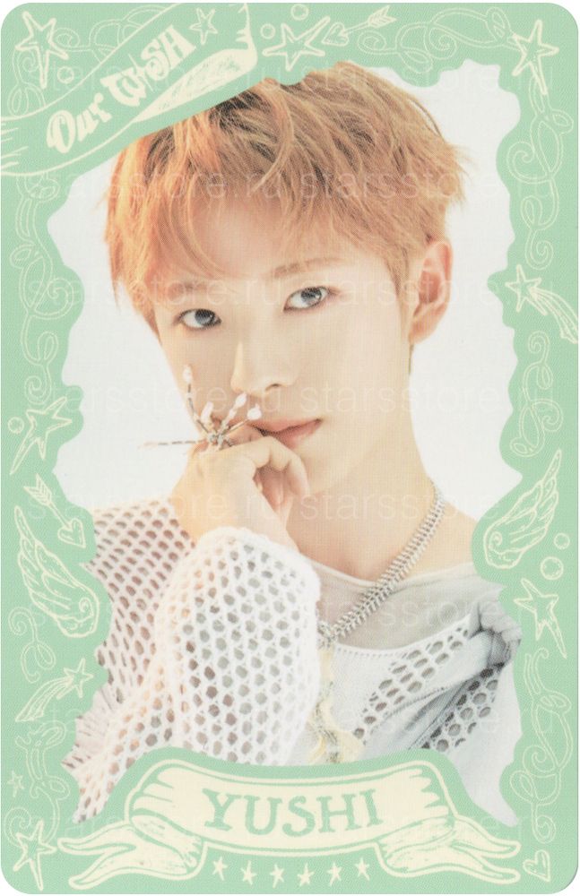 Фотокарта Yushi NCT WISH - CONCERT TOUR: OUR WISH TRADING CARD