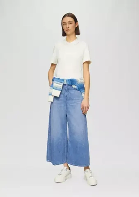 Рубашка-поло Пике из смеси хлопка s.Oliver