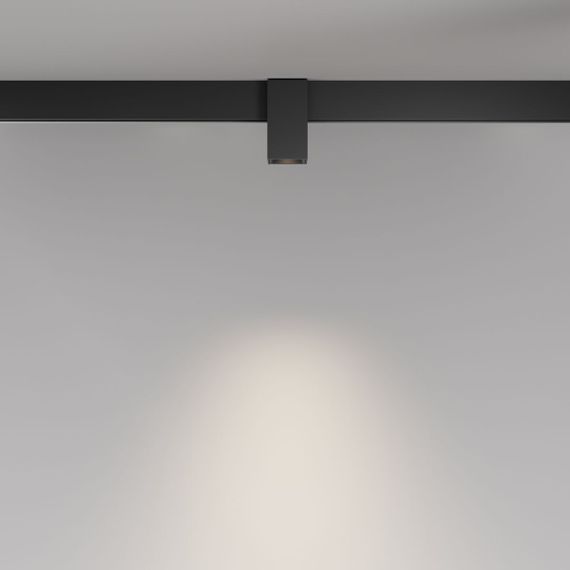 Трековый светодиодный светильник Maytoni Technical Magnetic Exility Alfa TR121-2-7W4K-B