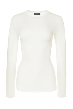 «Second skin» Базовый лонгслив из трикотажа