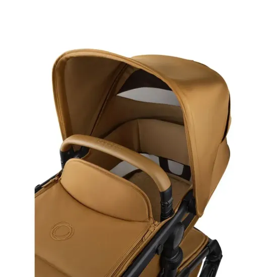 Коляска 2 в 1 Bugaboo Fox 5 Complete Noir Limited Edition (Amber Glow)