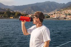 Термобутылка Klean Kanteen TKWide Twist Cap 32oz (946 мл) Tiger Lily