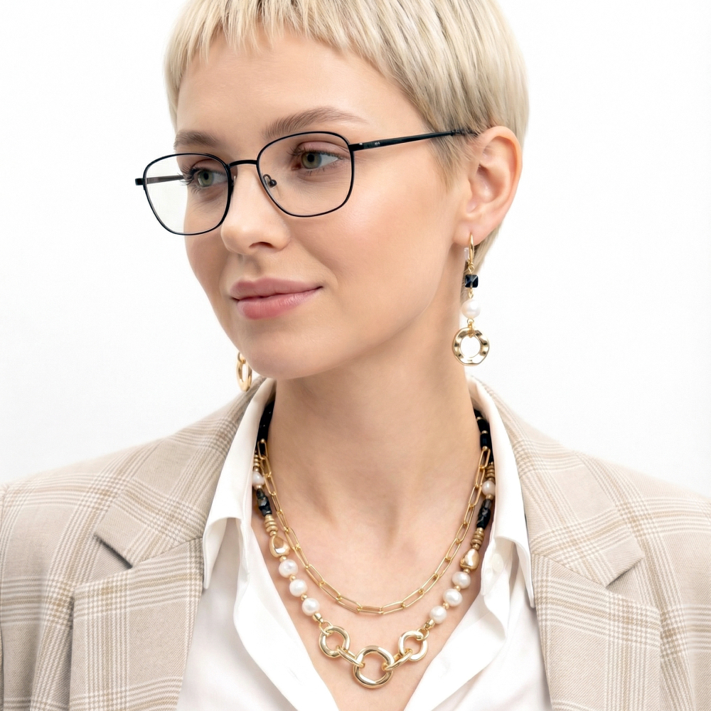 Серьги Fiore Luna PEARL ACE28365-02 GI