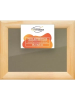 Деревянная рама 25x35 для постера и фотографий сеч. 60x18