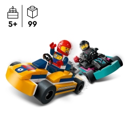 LEGO City - Го-карты и гонщики 60400