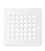 Поддон для душа из искусственного камня VST-4SR9090W, 900*900*25, белый матовый