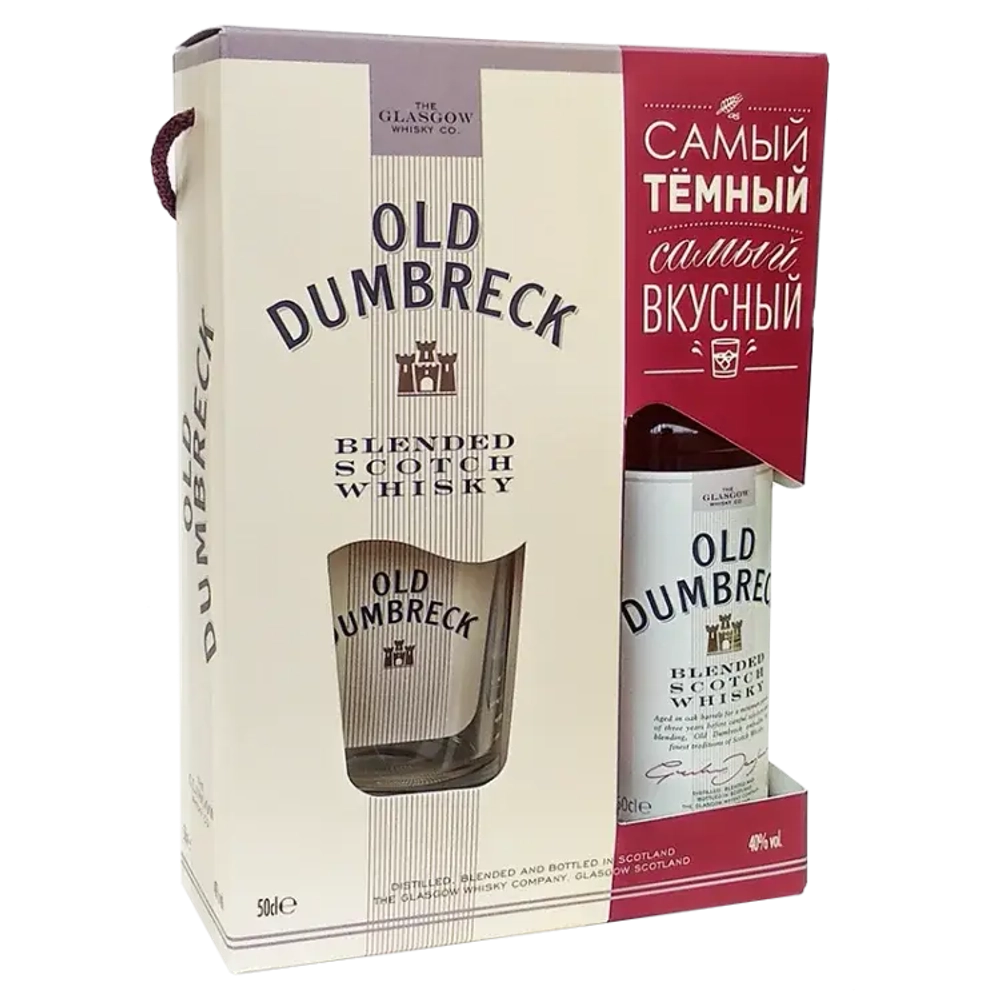 Old Dumbreck 3 Y.O Blend 0,5 л. (GB+1 glasses)